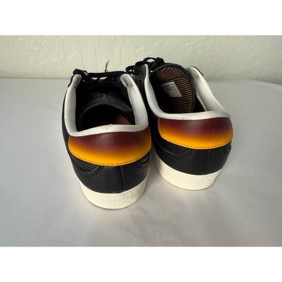 NEW Adidas Puig Indoor Black Shadow Red/Maroon/Yellow/Gold Men's 10.5 NWT - Picture 4 of 5